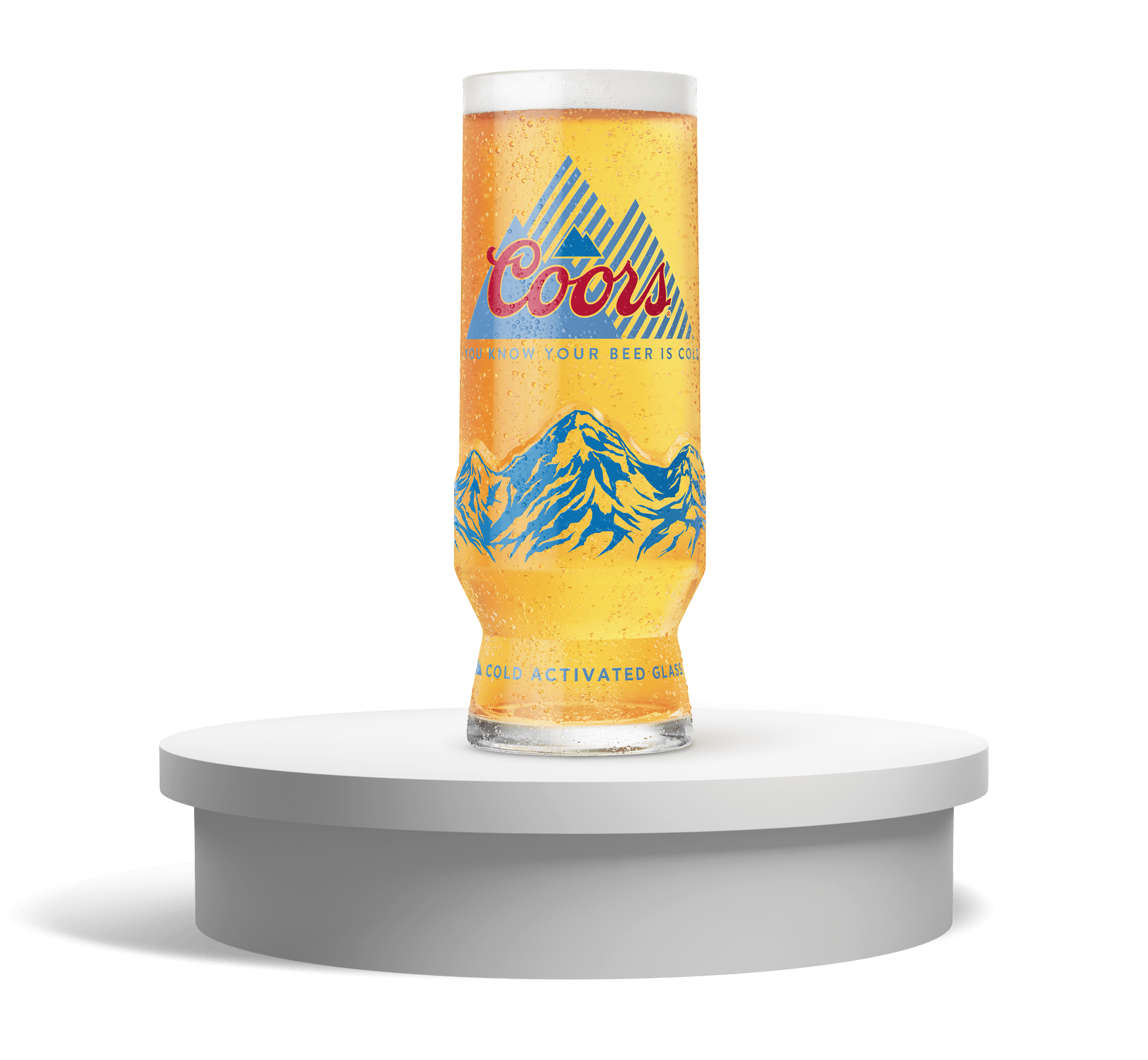 Coors Peak of Technology glass